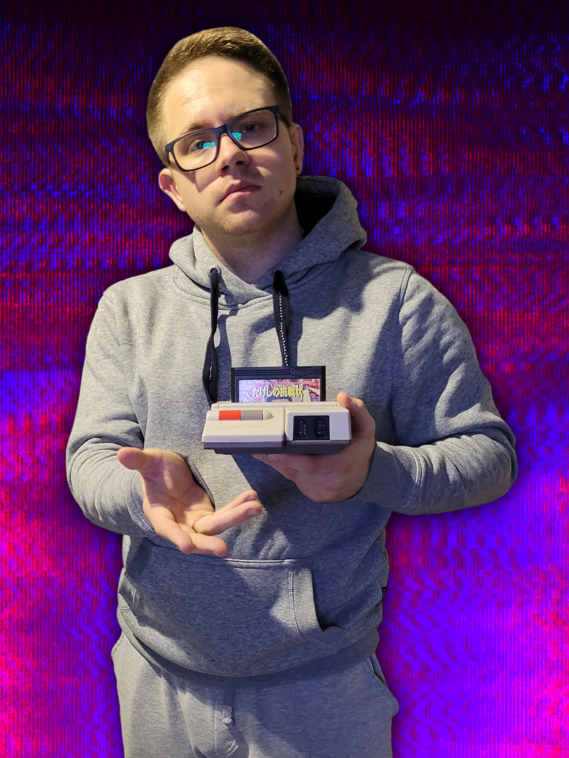 w dzień sklejam chiptune i montuję. w nocy płaczę z każdego żartu o 15 lvl i skończonym noobie.